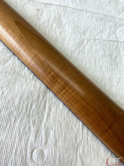 T-Style Replacement Neck / ROUND HEEL / 2 pc. Roasted Lite Flame Maple & Indian Rosewood / Classic C / Satin / Light Relic (#GIN-3309) - Image 9