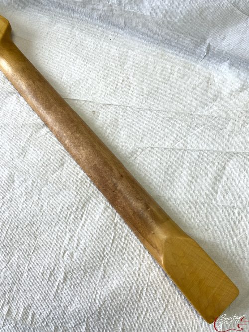 T-Style Replacement Neck / 2 pc. Maple (No Skunk Stripe) / Classic C / V.T. Satin / Med Relic (#GIN-3310) - Image 8