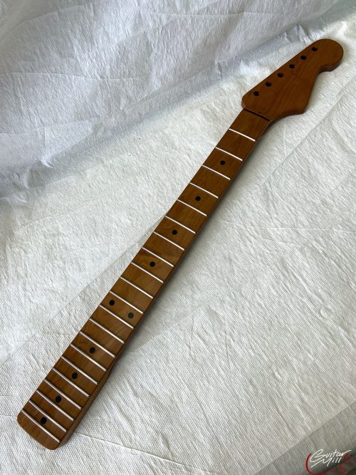 S-Style Replacement Neck / 1 pc. Roasted Maple / Classic C / Satin (#GIN-3311) - Image 2