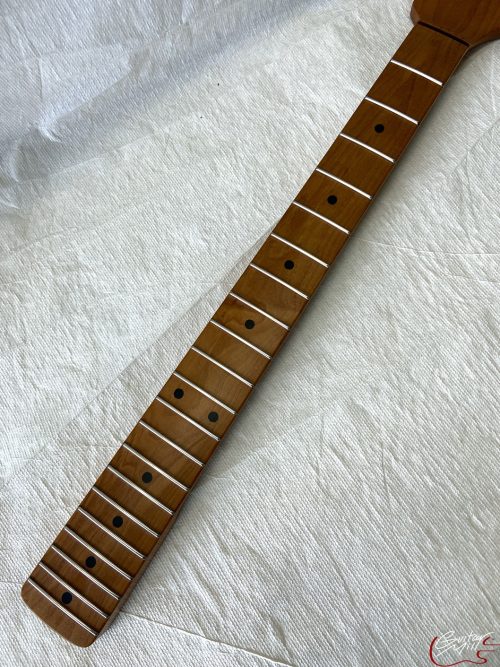 S-Style Replacement Neck / 1 pc. Roasted Maple / Classic C / Satin (#GIN-3311) - Image 4