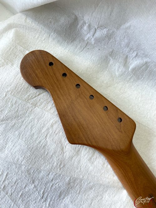 S-Style Replacement Neck / 1 pc. Roasted Maple / Classic C / Satin (#GIN-3311) - Image 7