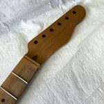 T-Style Replacement Neck / 1 pc. Roasted Maple / Classic C / Satin / Med Relic (#GIN-3312)