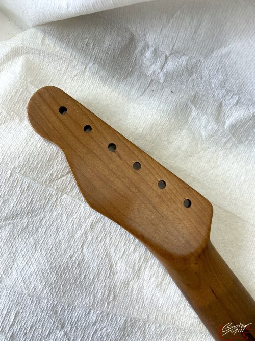 T-Style Replacement Neck / 1 pc. Roasted Maple / Classic C / Satin / Med Relic (#GIN-3312) - Image 7