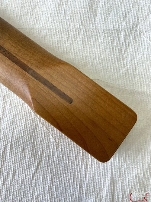 T-Style Replacement Neck / 1 pc. Roasted Maple / Classic C / Satin / Med Relic (#GIN-3312) - Image 9