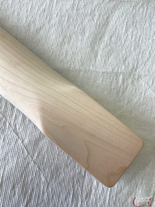 T-Style Replacement Neck / 2 pc. Maple & Indian Rosewood / Pearloid Dots / Chunky C (#GIN-3313) - Image 9