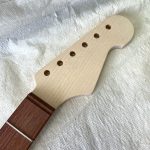 S-Style Replacement Neck / 2 pc. 1/4 Sawn Maple & Madagascar Rosewood / Classic C (#GIN-3314)