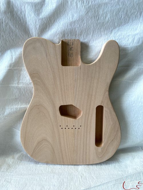T-Style Esquire Body / 2 pc. Ultra Light Alder / 4 lbs. 0 oz. (#GIN-3317)