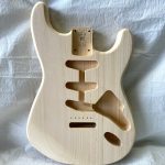 S-Style Body / 2 pc. Ultra Light Pine / 2 lbs. 15 oz. (#GIN-3322)