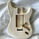 S-Style Body / 2 pc. Poplar / 2 Point Tremolo / Uni-Rout (#GIN-3327)