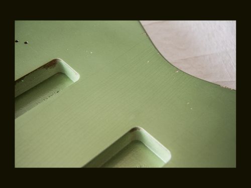 T-Style Body / Alder / 4 lbs. 12 oz. / Nitrocellulose 'Avocado Mist' / Light Relic (#GIN-3329) - Image 6