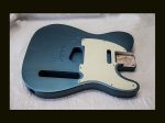 T-Style Body / Swamp Ash / 4 lbs. 5 oz. / Nitrocellulose 'Deep Lake Placid Blue' / Light Relic (#GIN-3328)