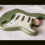 S-Style Body / Alder / 4 lbs. 0 oz. / Nitrocellulose 'Avocado Mist' / Light Relic (#GIN-3330)