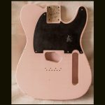 T-Style - Esquire Body / Swamp Ash  / 3 lbs. 15 oz. / Nitrocellulose 'Shell Pink' / Light Relic (#GIN-3346)