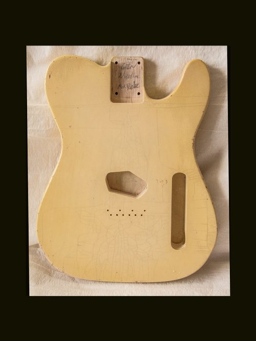 T-Style - Esquire Body / Swamp Ash  / 2 lbs. 12 oz. / Nitrocellulose 'Nocaster Blonde' / Med. Relic (#GIN-3347) - Image 3