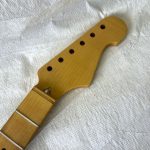 S-Style Replacement Neck / 1 pc. 1/4 Sawn Maple / Chunky C / V.T. Satin / Med Relic (#GIN-3332)