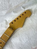 S-Style Replacement Neck / 1 pc. 1/4 Sawn Maple / Chunky C / V.T. Satin / Med Relic (#GIN-3332)