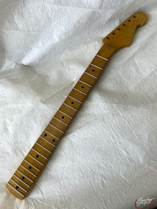 S-Style Replacement Neck / 1 pc. Maple / Classic C / V.T. Satin / Med Relic (#GIN-3333) - Image 2