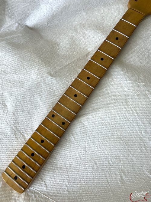 S-Style Replacement Neck / 1 pc. Maple / Classic C / V.T. Satin / Med Relic (#GIN-3333) - Image 4