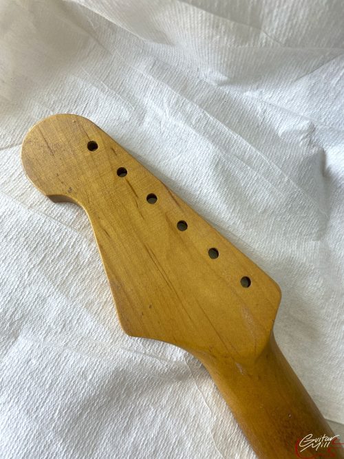 S-Style Replacement Neck / 1 pc. Maple / Classic C / V.T. Satin / Med Relic (#GIN-3333) - Image 7
