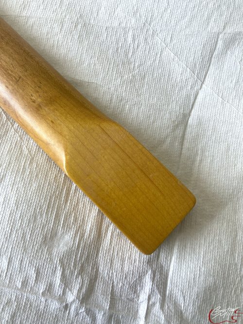 T-Style Replacement Neck / 2 pc. Maple (No Skunk Stripe) / Chunky C+ / V.T. Satin / Med Relic (#GIN-3334) - Image 9