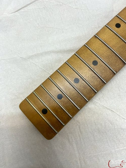 T-Style Replacement Neck / 1 pc. Maple / Fat Baseball Bat / V.T. Satin / Med Relic (#GIN-3335) - Image 5