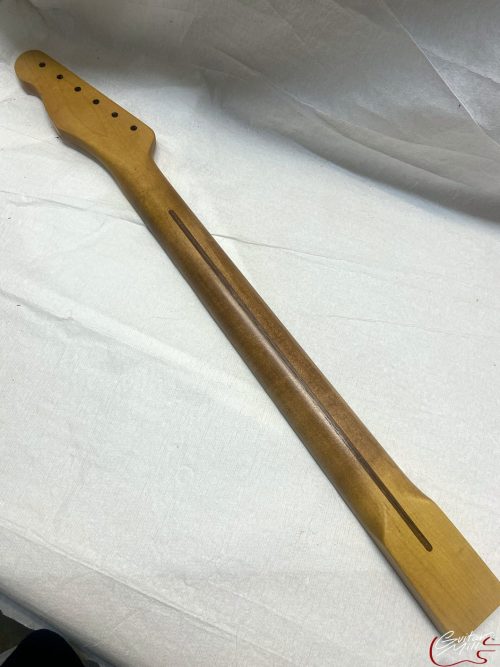 T-Style Replacement Neck / 1 pc. Maple / Fat Baseball Bat / V.T. Satin / Med Relic (#GIN-3335) - Image 6