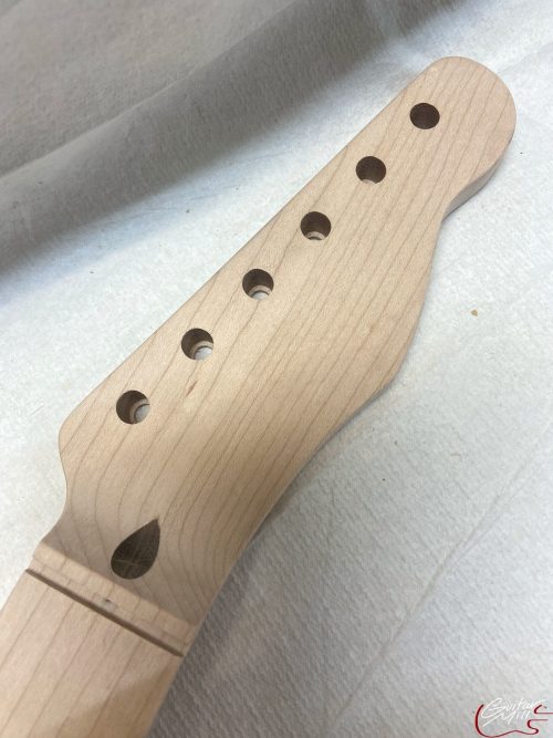 T-Style Replacement Neck / 1 pc. Maple / Classic C / 16" Radius (#GIN-3336) - Image 3