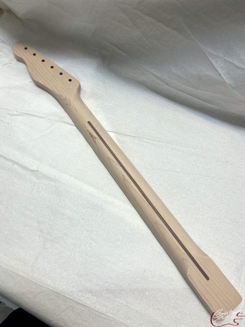 T-Style Replacement Neck / 1 pc. Maple / Classic C / 16" Radius (#GIN-3336) - Image 6