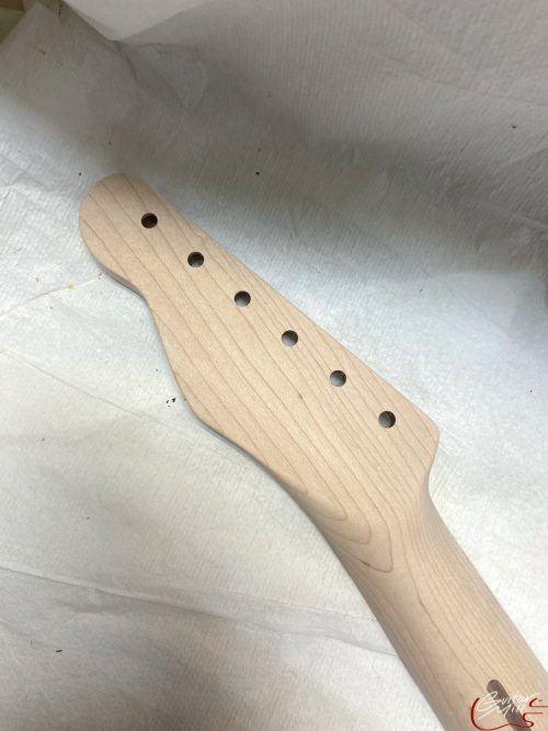 T-Style Replacement Neck / 1 pc. Maple / Classic C / 16" Radius (#GIN-3336) - Image 7