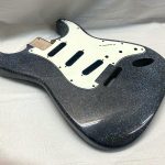 S-Style Body / Ultra Light Swamp Ash / 3 lbs. 14 oz. / Nitrocellulose Holo Flake / Uni-Rout / Light Relic (#GIN-3341)