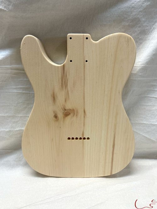 T-Style Body / 2 pc. Ultra Light Pine / 3 lbs. 5 oz. (#GIN-3363) - Image 2