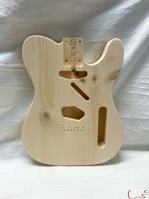 T-Style Body / 2 pc. Ultra Light Pine / 3 lbs. 8 oz. (#GIN-3367)