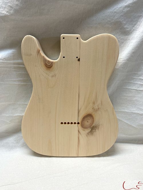 T-Style Body / 2 pc. Ultra Light Pine / 3 lbs. 8 oz. (#GIN-3367) - Image 2