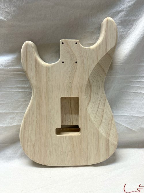 S-Style Body / 1 pc. Ultra Light Swamp Ash / 3 lbs. 10 oz. (#GIN-3370) - Image 2