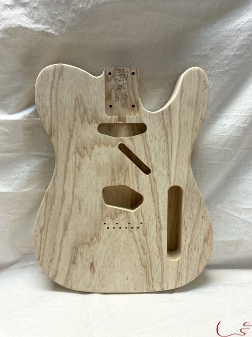 T-Style Body / 2 pc. Ultra Light Swamp Ash / 3 lbs. 15 oz. (#GIN-3372)