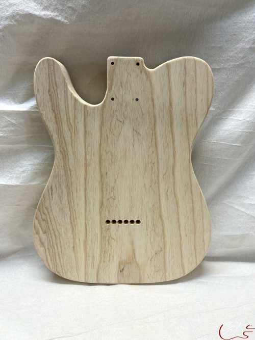 T-Style Body / 2 pc. Ultra Light Swamp Ash / 3 lbs. 15 oz. (#GIN-3372) - Image 2