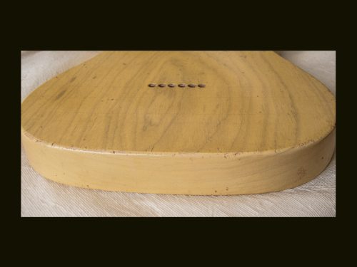 T-Style Body / 1 Piece Light Swamp Ash / 3 lbs. 13 oz. / Nitrocellulose 'Nocaster Blonde' / Med. Relic (#GIN-3348) - Image 6