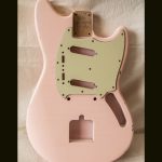 Stang-Style Body / Ultra Light Alder / 3 lbs. 13 oz. / Nitrocellulose "Shell Pink" / Light-Med Relic (#GIN-3344)