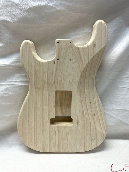 S-Style Body / 1 pc. Ultra Light Swamp Ash / 3 lbs. 10 oz. (#GIN-3381) - Image 2