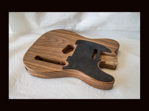 T-Style Body / 1 Piece Roasted Swamp Ash / 4 lbs. 9 oz. / Nitrocellulose 'Clear' / Light Relic (#GIN-3382) - Image 8