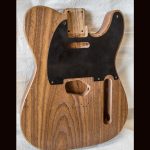 T-Style Body / 1 Piece Roasted Swamp Ash / 4 lbs. 9 oz. / Nitrocellulose 'Clear' / Light Relic (#GIN-3382)