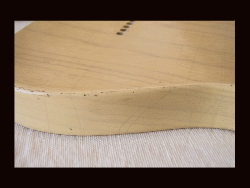 T-Style Body / 1 Piece Light Swamp Ash / 4 lbs. 0 oz. / Nitrocellulose 'Nocaster Blonde' / Light-Med. Relic (#GIN-3394) - Image 5
