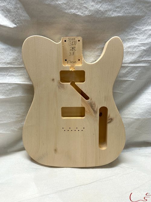 T-Style Body / 2 pc. Pine / x2 Filtertron (#GIN-3387)