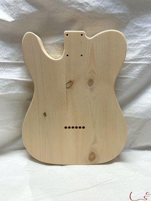 T-Style Body / 2 pc. Pine / x2 Filtertron (#GIN-3387) - Image 2