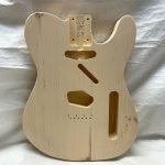 T-Style Body / 2 pc. Ultra Light Pine / Forearm & Tummy Cut / 3 lbs. 4 oz. (#GIN-3388)