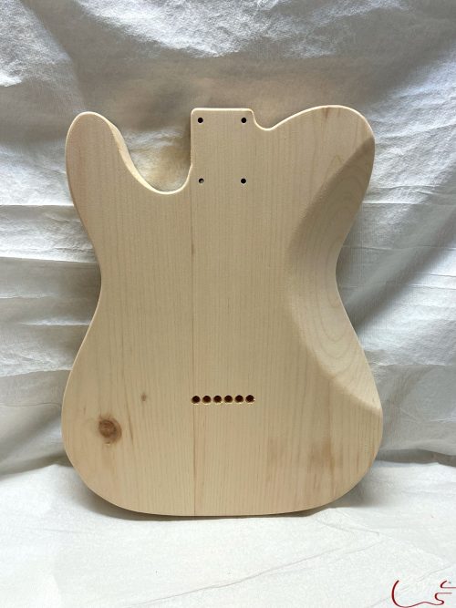 T-Style Body / 2 pc. Ultra Light Pine / Forearm & Tummy Cut / 3 lbs. 4 oz. (#GIN-3388) - Image 2