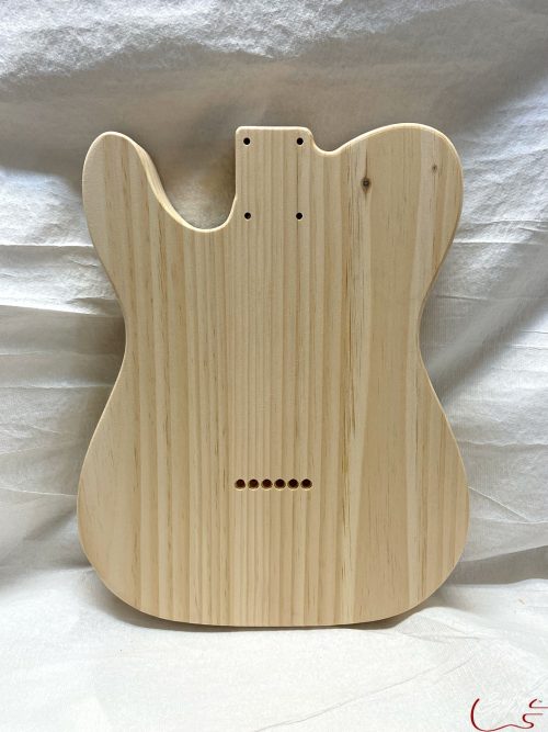 T-Style Body / 2 pc. Ultra Light Pine / 3 lbs. 7 oz. (#GIN-3393) - Image 2
