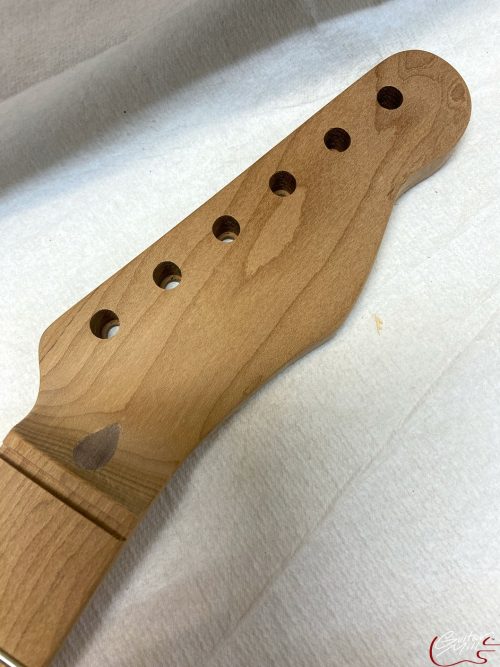 T-Style Replacement Neck / 1 pc. Roasted Maple / Chunky C+ (#GIN-3397) - Image 8