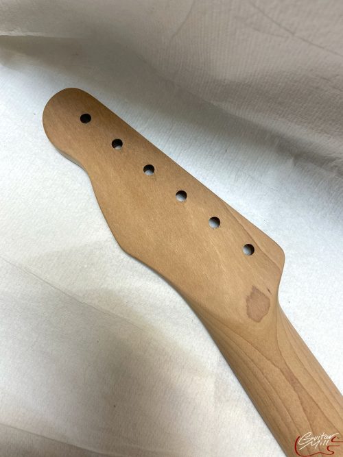 T-Style Replacement Neck / 2 pc. Roasted Maple & Indian Rosewood / Chunky C (#GIN-3398) - Image 7