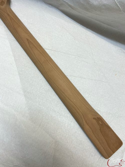 T-Style Replacement Neck / 2 pc. Roasted Maple & Indian Rosewood / Chunky C (#GIN-3398) - Image 8